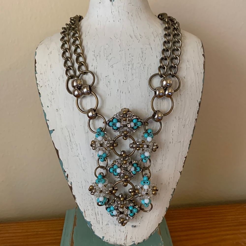Anthropologie Pam Hiran beaded necklace